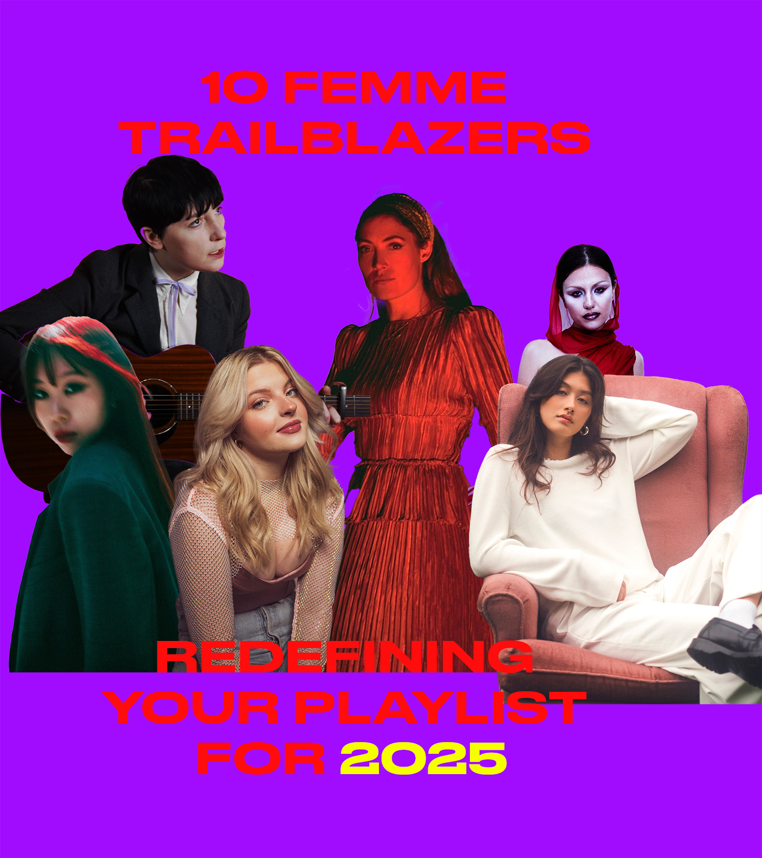 Read more about the article 10 Femme Trailblazers Redefining Your Playlist for 2025